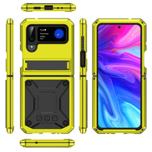 Load image into Gallery viewer, Aluminum Alloy Heavy Duty Military Protection Case For Samsung Galaxy Z Flip4 5G
