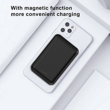 Load image into Gallery viewer, Magnetic Wireless Charging 5000mAh Power Bank Suitable For iPhone 12 Magsafe
