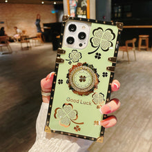Load image into Gallery viewer, Newest Four-leaf Clover Fashion Case For iPhone 14 13 12 Pro Max pphonecover
