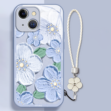 Load image into Gallery viewer, New Oil Painting Peach Blossom iPhone Case - mycasety2023 Mycasety
