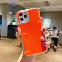 Load image into Gallery viewer, 2021 Candy Color Shockproof Bumper Phone Case For iPhone 12 12Pro Max 11Pro Solid Color Soft Back Cover For iPhone 11 11Pro Max XR X
