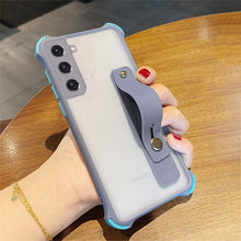 Load image into Gallery viewer, Lovely Matte Stand Holder Clear Phone Case For iPhone 12 Pro Max 11 XS XR 7 8 Plus &amp; Samsung Galaxy S21 S20 FE Note 20 Note 10 Cover
