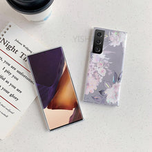 Load image into Gallery viewer, 2022 Laser Flower Pattern Protective Cover For Samsung Galaxy

