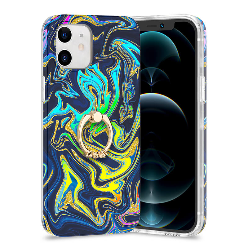 2021 Gilt Electroplating Colorful Phone Case For iPhone 12 Pro Max Mini 11 Pro Max XS XR 7 8 Plus