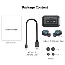 Load image into Gallery viewer, 2021 Wireless Bluetooth Touch Control Sports Waterproof Earphone With Microphone
