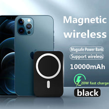 Load image into Gallery viewer, 2021 NEW 10000mAh 15W Magnetic Fast Wireless Power Bank For Magsafe For iPhone 12 Series
