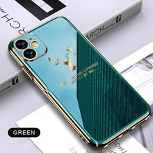 Load image into Gallery viewer, 【Fash⚡Sale】2021 Deer Pattern Camera All-inclusive Electroplating Process iPhone Case
