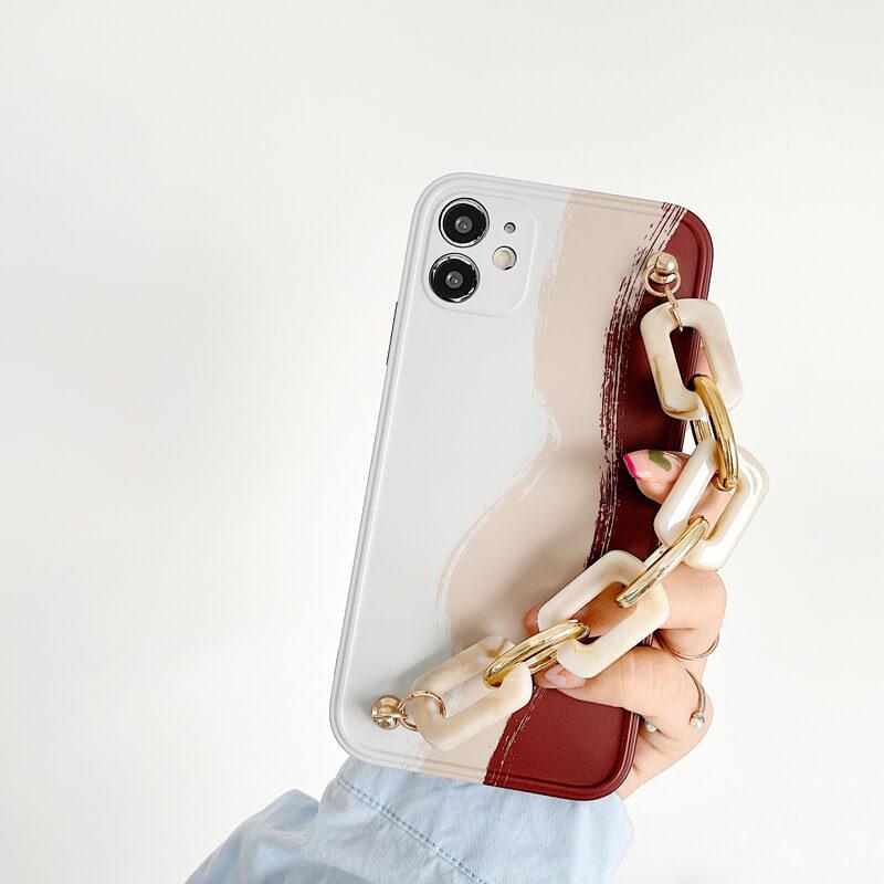 2021 Creative Graffiti Wristband Case For iPhone