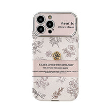 Load image into Gallery viewer, Luxurious Camellia Anti-fall Protective iPhone Case
