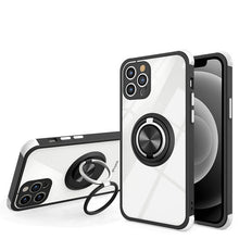 Load image into Gallery viewer, Creative Double Ring Bracket Four-corner Anti-fall Cover For iPhone
