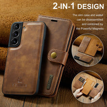 Load image into Gallery viewer, 2022 Luxury Leather Cover For Samsung Galaxy S22 S21 S20 Note20 Series
