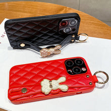 Load image into Gallery viewer, Premium Leather Wristband iPhone Case - mycasety2023 Mycasety
