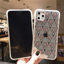 Load image into Gallery viewer, 2020 Plating Triangle Full Mirror Glitter Case For iPhone
