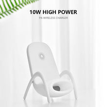 Load image into Gallery viewer, 2021 INS HOT PORTABLE MINI CHAIR WIRELESS CHARGER FOR IPHONE
