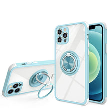 Load image into Gallery viewer, Creative Double Ring Bracket Four-corner Anti-fall Cover For iPhone
