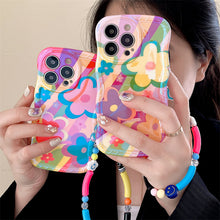 Load image into Gallery viewer, New Dopamine Graffiti Flower iPhone Case - mycasety2023 Mycasety
