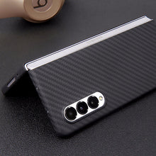 Load image into Gallery viewer, Kevlar Carbon Fiber Phone Case For Samsung Galaxy Z Fold 3 &amp; Z Flip 3 5G
