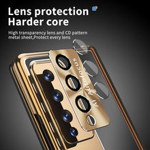 Load image into Gallery viewer, Aluminum Alloy Frame Magnetic Bracket All-Inclusive Electroplating Phone Case For Samsung Galaxy Z Fold3 Fold4 5G
