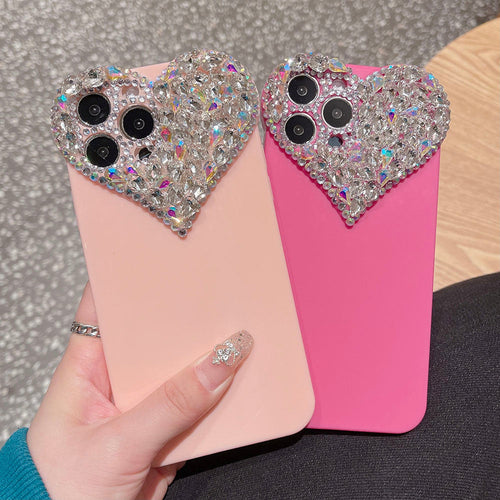 Internet Celebrity New Luxury Rhinestone iPhone Case - mycasety2023 Mycasety