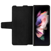 Load image into Gallery viewer, Samsung Galaxy Z Fold4 5G Leather Case with Spen Slot
