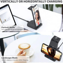 Load image into Gallery viewer, 3-in-1 Wireless Charger With MagSafe For Apple Watch 7 6 SE 5 4 iPhone 13 12 11 XS XR X 8 Airpods Pro
