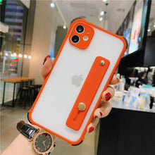 Load image into Gallery viewer, FLASH⚡SALE I 2021 Lovely Matte Stand Holder Clear Case For iPhone
