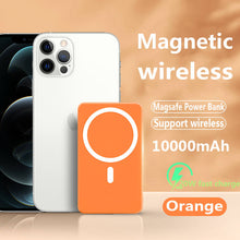 Load image into Gallery viewer, 2021 NEW 10000mAh 15W Magnetic Fast Wireless Power Bank For Magsafe For iPhone 12 Series
