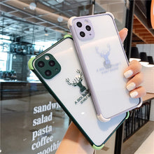 Load image into Gallery viewer, 2021 Deer Pattern Camera All-inclusive Transparent iPhone Case
