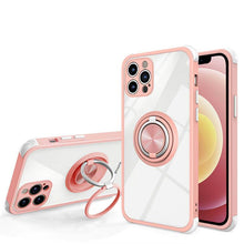 Load image into Gallery viewer, Creative Double Ring Bracket Four-corner Anti-fall Cover For iPhone
