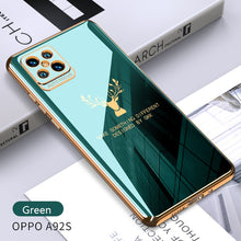 Load image into Gallery viewer, 2021 Luxury Deer Pattern Camera All-inclusive Electroplating Process Case For OPPO Reno 4 3 Pro R17 Pro Find X
