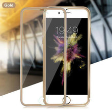 Load image into Gallery viewer, Tempered Glass Full Screen Protector 3D Aluminum Alloy For iPhone - VooChoice
