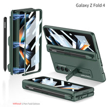 Load image into Gallery viewer, Magnetic Hinge Ultra-Thin Samsung Galaxy Z Fold4 5G Case With Film &amp; Folding Support and S Pen Slot
