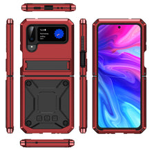 Load image into Gallery viewer, Aluminum Alloy Heavy Duty Military Protection Case For Samsung Galaxy Z Flip4 5G
