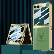 Load image into Gallery viewer, Samsung Galaxy Z Flip5 Electroplating Deer Pattern Case ultra-thin Drop-proof Case - mycasety2023 Mycasety
