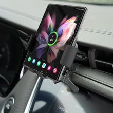 Load image into Gallery viewer, 15W Intelligent Automatic Sensor  Dual Charging Car Holder Charger For Samsung Galaxy Z Fold4 Fold3 5G
