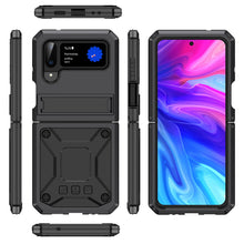 Load image into Gallery viewer, Aluminum Alloy Heavy Duty Military Protection Case For Samsung Galaxy Z Flip4 5G
