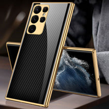 Load image into Gallery viewer, Luxury Plating Dear Pattern Camera All-inclusive Electroplating Process Case For Samsung Galaxy S22 Series pphonecover
