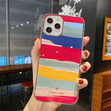 Load image into Gallery viewer, Glitter Gradient Marble Texture Phone Case For iPhone 11 12 11Pro Max XR XS Max X 7 8 Plus 11Pro 12 Shockproof Bumper Back Cover
