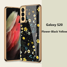 Load image into Gallery viewer, 2021 Fashion Plating Pattern Camera All-inclusive Electroplating Process Case For Samsung S21 Ultra S21 Plus S21
