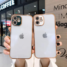 Load image into Gallery viewer, 2021 Electroplated Matte Anti-fall Camera All-inclusive Protective Case For iPhone
