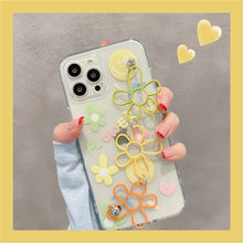 Load image into Gallery viewer, 2021 Summer Lovely Flower Chain Protective Case For iPhone

