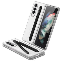 Load image into Gallery viewer, Luxury Leather Shockproof Pen Slot Case For Samsung Z Fold 3 5G
