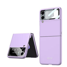 Load image into Gallery viewer, Ultra-Thin Matte Hard Cover For Samsung Galaxy Z Flip 3 5G Case With Back Screen Glass
