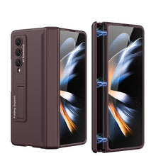 Load image into Gallery viewer, Magnetic Frame Plastic Stand All-included Case For Samsung Galaxy Z Fold4 Fold3 5G
