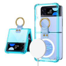 Load image into Gallery viewer, Galaxy Z Flip3 Flip4 Magnetic MagSafe Airbag Anti-fall Wireless Charging Phone Case
