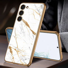 Load image into Gallery viewer, Luxury Marble Pattern Camera All-inclusive Electroplating Process Case For Samsung S23 S22 S21 Ultra Plus
