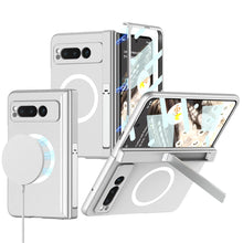 Load image into Gallery viewer, Magnetic Magsafe All-inclusive Invisible Bracket Phone Case For Google Pixel Fold With Back Screen Protector
