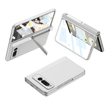 Load image into Gallery viewer, Magnetic All-inclusive Case With Tempered Film For Google Pixel Fold With Damped Folding Bracket
