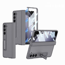 Load image into Gallery viewer, Magnetic Hinge Invisible Bracket All-included Protective Leather Phone Case For Samsung Galaxy Z Fold 5/4/3 - mycasety2023 Mycasety
