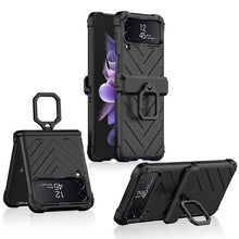 Load image into Gallery viewer, Magnetic Armor Ring Holder Case For Samsung Galaxy Z Flip3 5G
